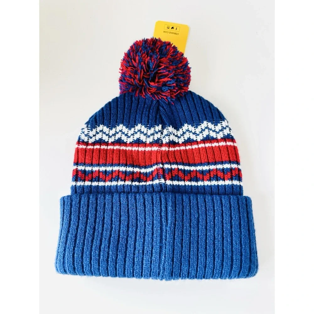 NY Giants '47 YOUTH‎ Polar Vortex Cuff Knit Beanie Winter Cap NEW With Tags